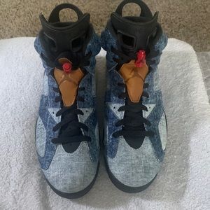 Jordan 6 retros washed denim